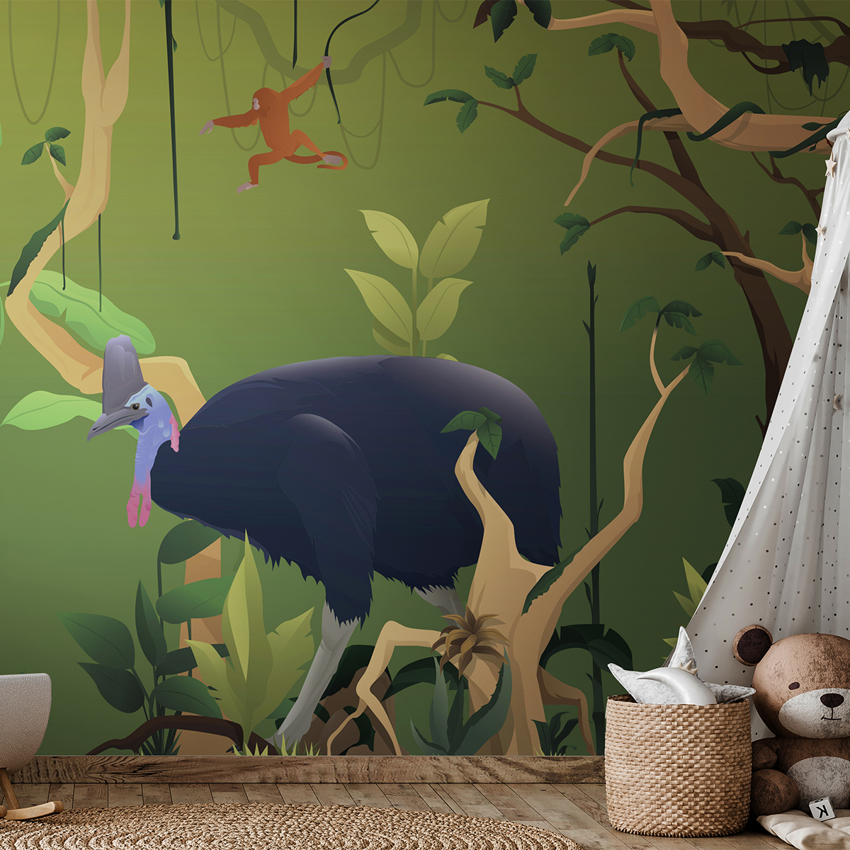 Tapet jungle fever, dream prints 